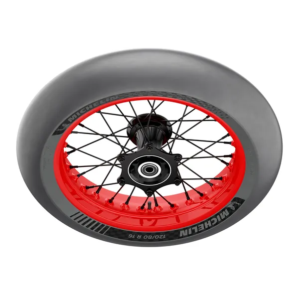 Pneu arrière Michelin Power SuperMoto Slick - vue 4