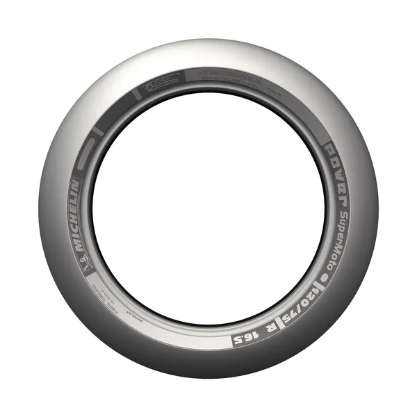 Pneu arrière Michelin Power SuperMoto Slick - vue 8