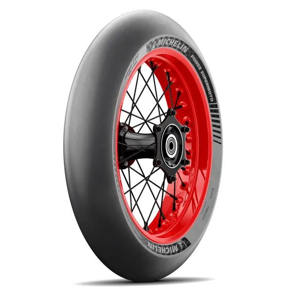 Pneu arrière Michelin Power SuperMoto Slick - vue 3
