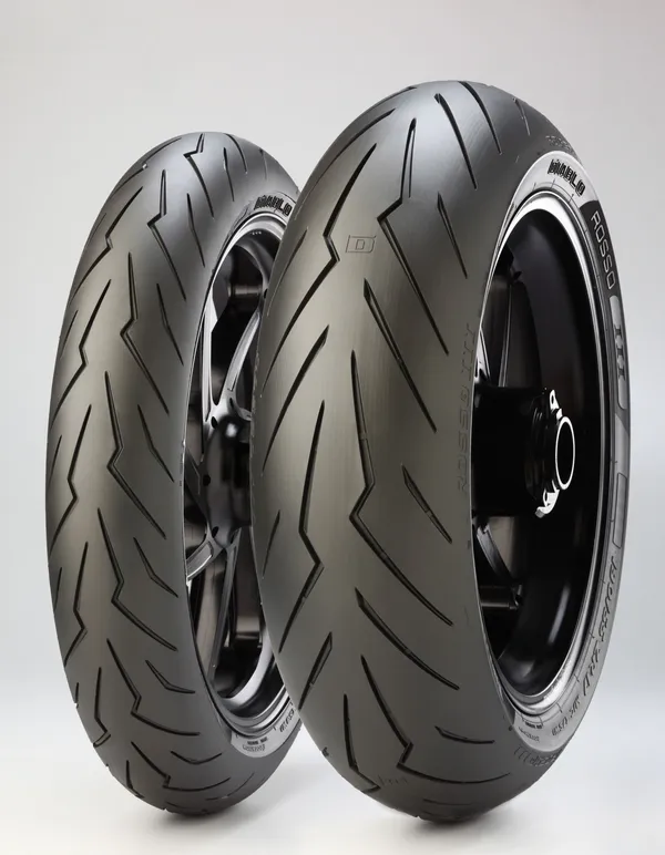 Pneu avant Pirelli Diablo Rosso 3 120/65ZR17 56W TL - vue 3