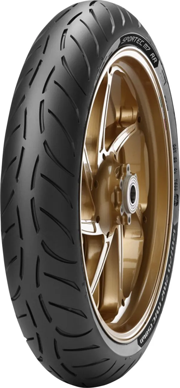 Pneu avant Metzeler Sportec M7 RR 130/70ZR16 (61W) TL - vue 2
