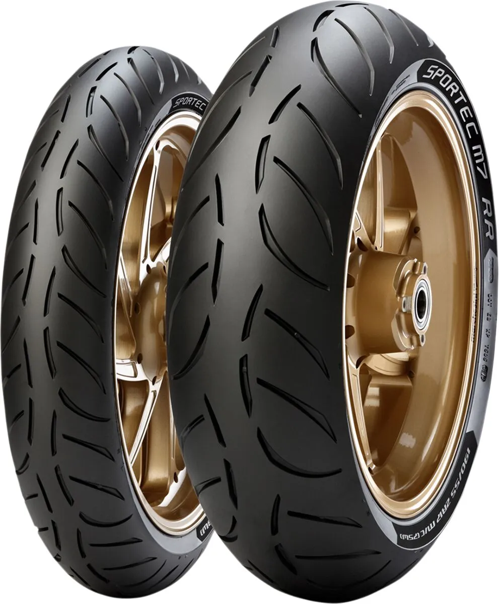 Pneu avant Metzeler Sportec M7 RR 120/70 ZR17 (58W) TL - vue 2
