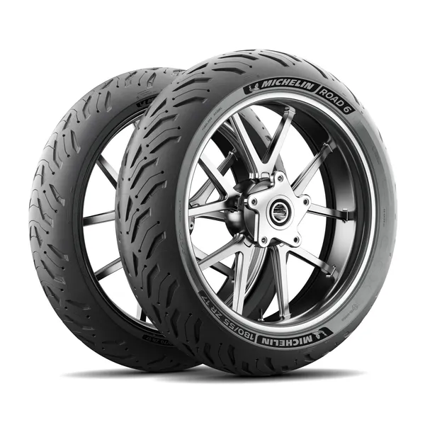Pneu Michelin Road 6 arrière - vue 6