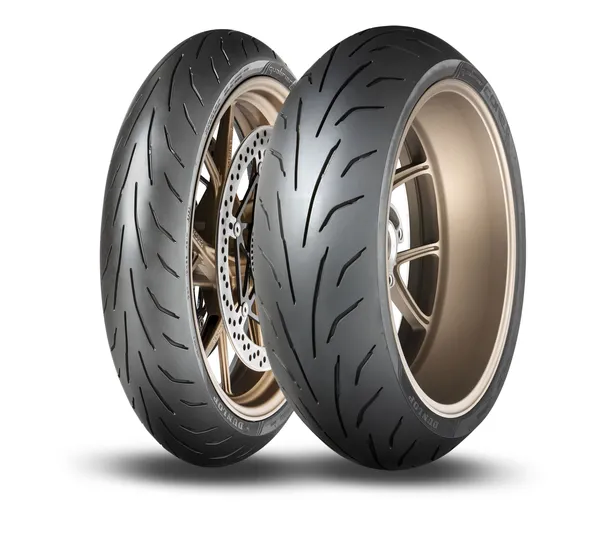 Pneu arrière Dunlop Qualifier Core - vue 2