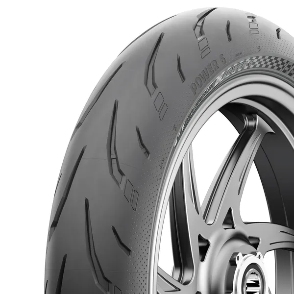 Pneu arrière Michelin Power 6 - vue 2