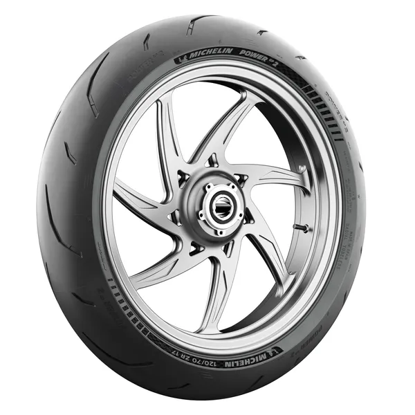Pneu arrière Michelin Power GP 2 - vue 2