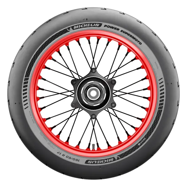 Pneu arrière Michelin Power SuperMoto Slick - vue 2