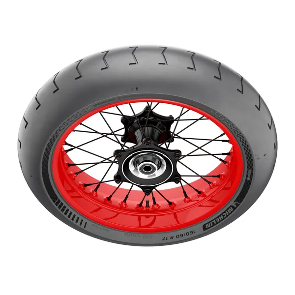 Pneu arrière Michelin Power SuperMoto Slick - vue 3