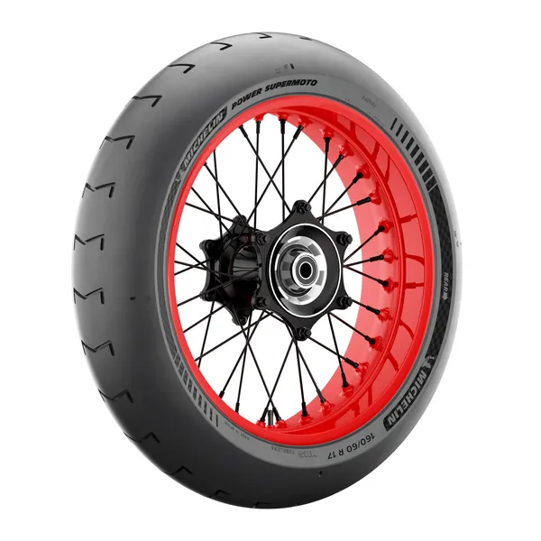 Pneu arrière Michelin Power SuperMoto Slick - vue 4