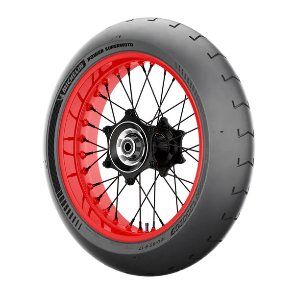 Pneu arrière Michelin Power SuperMoto Slick - vue 5