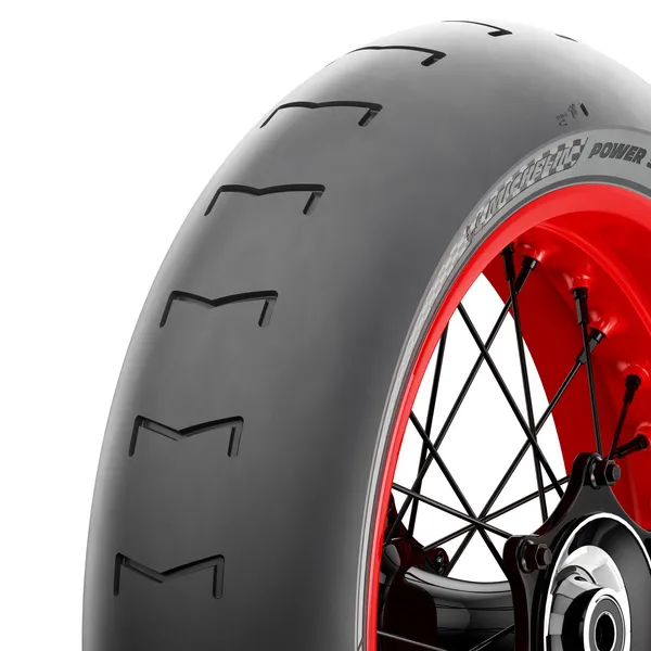 Pneu arrière Michelin Power SuperMoto Slick - vue 6
