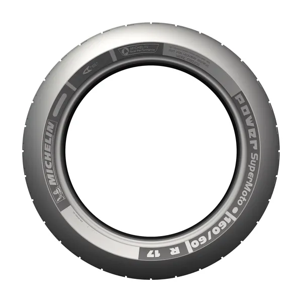 Pneu arrière Michelin Power SuperMoto Slick - vue 9