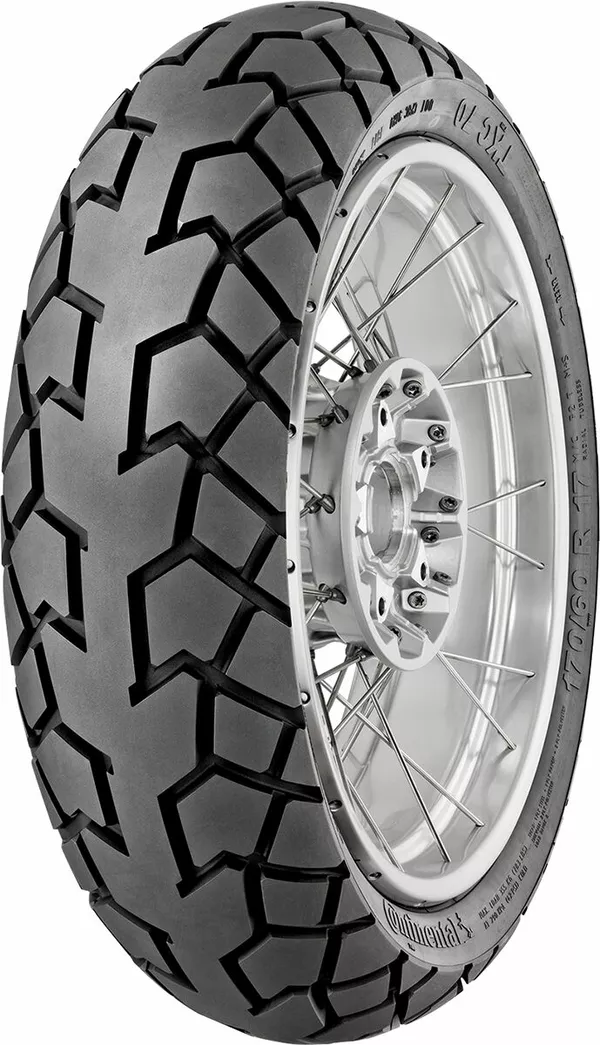 Pneu Continental TKC70 160/60ZR17 (69W) TL M+S Arrière - vue 2