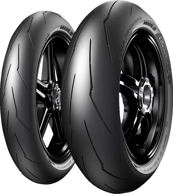 Pneu arrière Pirelli Diablo Supercorsa 190/55ZR17 (75W) TL - vue 2
