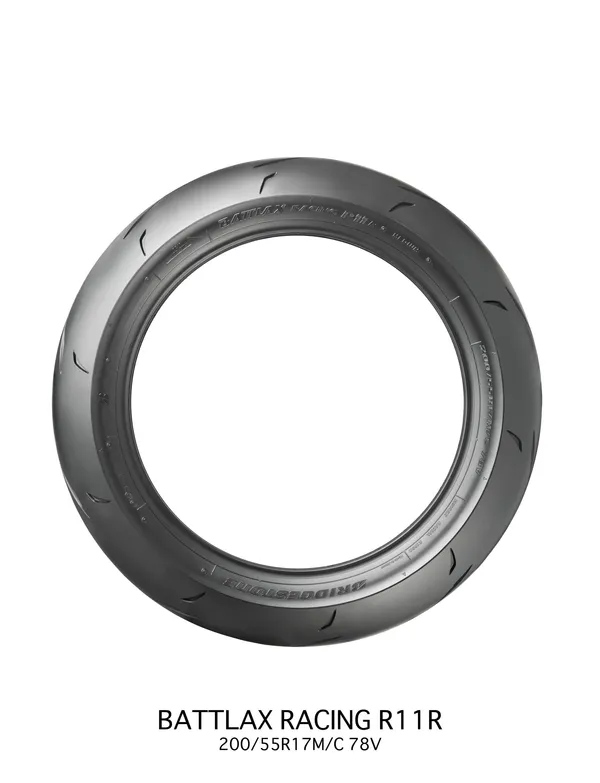 Pneu arrière Bridgestone Battlax R11 - vue 2