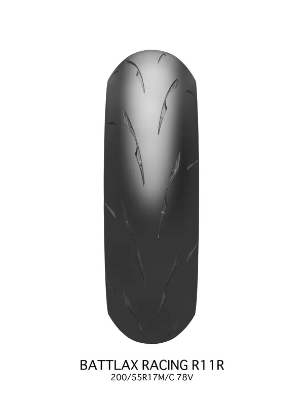 Pneu arrière Bridgestone Battlax R11 - vue 3