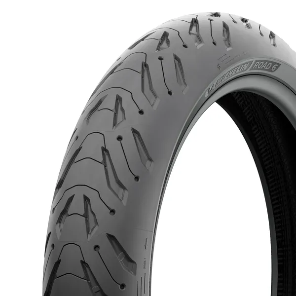 Pneu moto avant Michelin Road 6 19'' 110-80-19 ZR TL 59W - vue 6