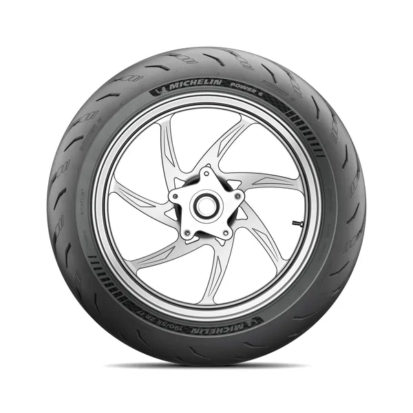 Pneu arrière Michelin Power 6 - vue 4