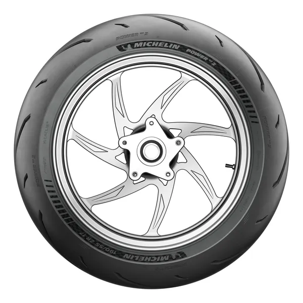 Pneu arrière Michelin Power GP 2 - vue 3