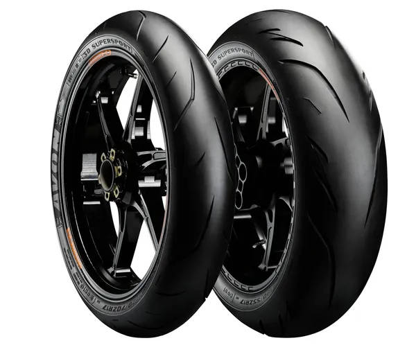 Pneu arrière Avon 3D Supersport - vue 4
