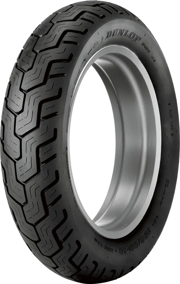 Pneu avant Dunlop Custom 100/90-19 57H TL D404F - vue 2