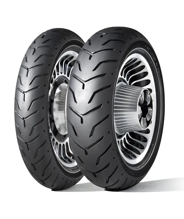 Pneu arrière Dunlop D408 - vue 2