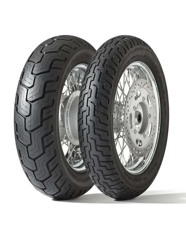 Pneu arrière Dunlop D404 - vue 2
