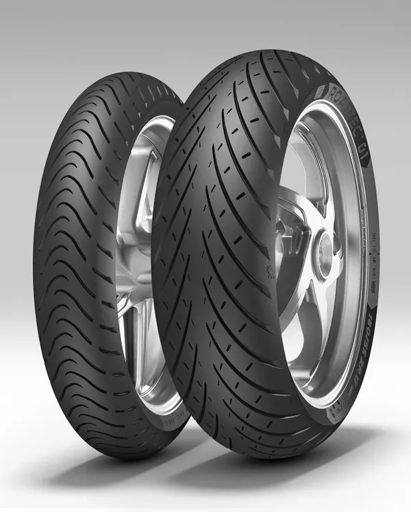 Pneu moto avant Metzeler Roadtec 01 100-90-18 56H - vue 4