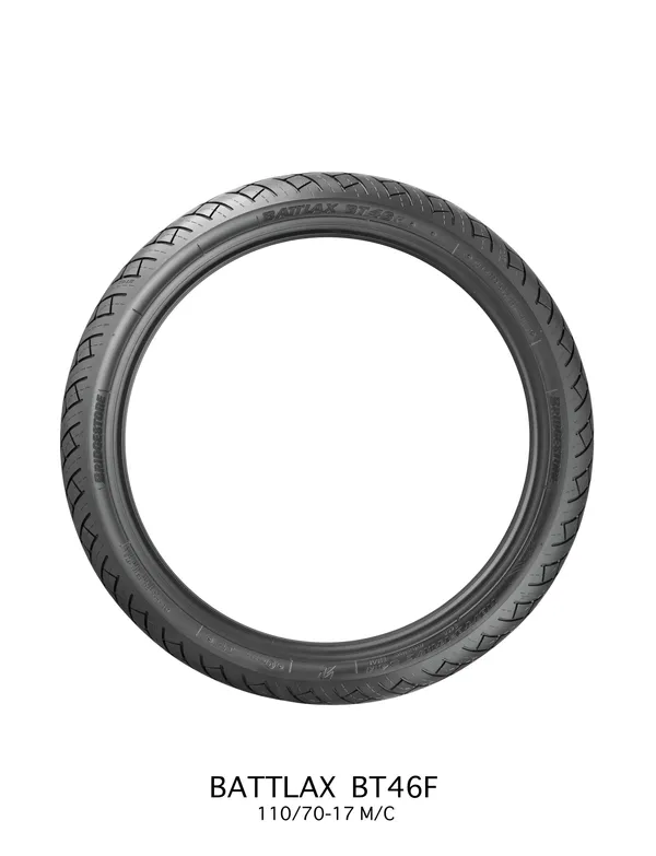 Pneu arrière Bridgestone Battlax BT46 - vue 4