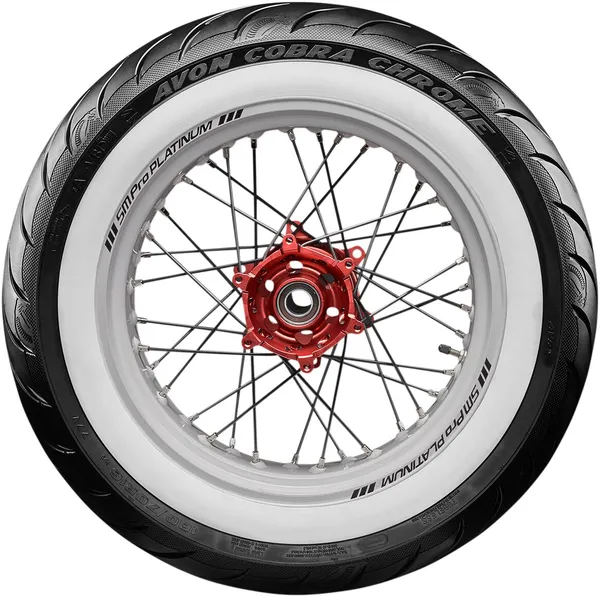 Pneu arrière renforcé Avon Cobra Chrome AV92 - vue 4