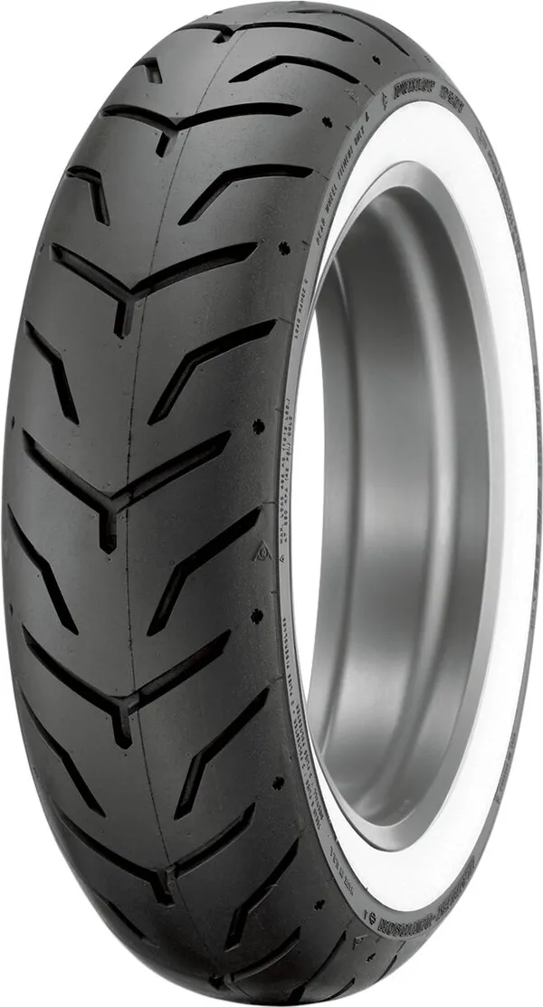 Pneu arrière Dunlop D407 - vue 2