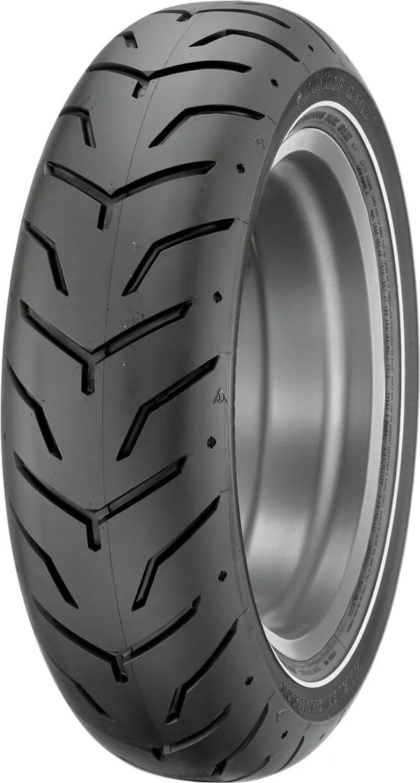 Pneu arrière Dunlop D407 - vue 3