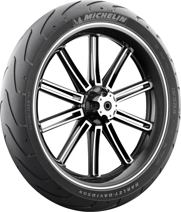 Pneu avant moto Michelin Scorcher 11 130-60-21 TL 63H - vue 5