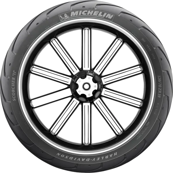 Pneu avant moto Michelin Scorcher 11 130-60-21 TL 63H - vue 6