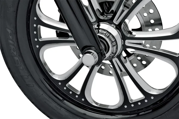 Capuchon d'axe avant chrome DRAG SPECIALTIES - vue 4