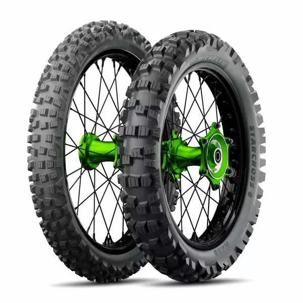 Pneu moto avant Michelin Starcross 6 Hard 90/100-21 57M TT - vue 5