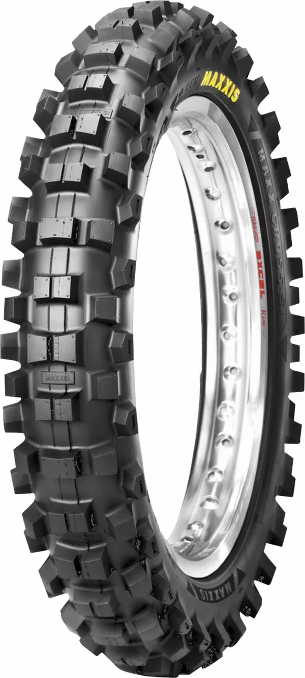 Pneu arrière Maxxis M7312 Maxxcross Silber 110/90-19 62M TT - vue 2