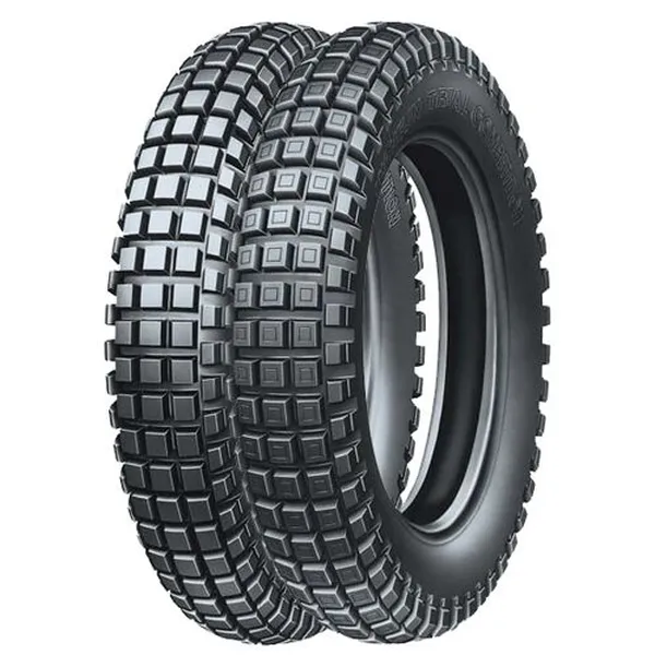 Pneu trial light Michelin arrière - vue 2