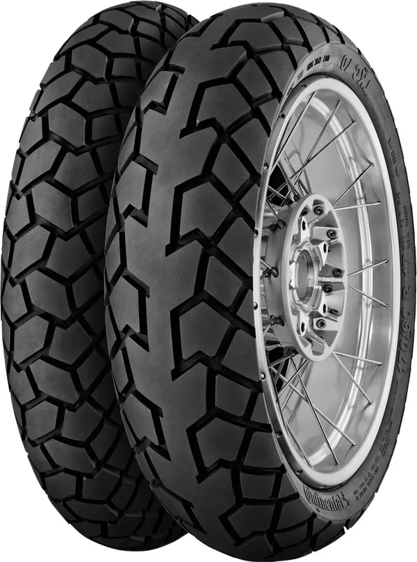 Pneu arrière Continental TKC70 110/80R18 58H TLM - vue 2