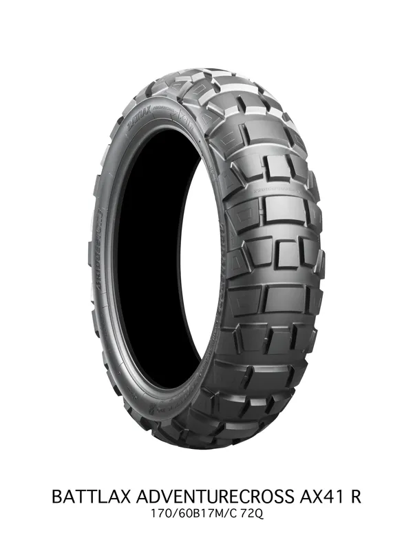 Pneu Battlax Adventurecross AX41 arrière Bridgestone - vue 3