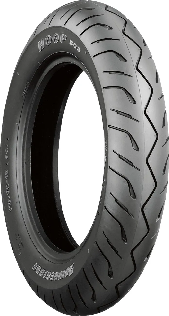 Pneu Bridgestone 120/80-14 58STL B03G - vue 2