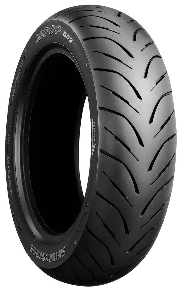Pneu avant Bridgestone 150/70-14 66STL B02 Battlax Hoop Pro - vue 2