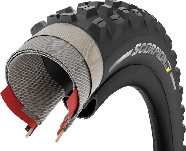 Pneu arrière Pirelli Scorpion E-MTB M - vue 4