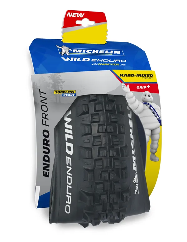 Pneu arrière Michelin Wild Enduro Competition Gum-X 27,5" x 2,40 - vue 3