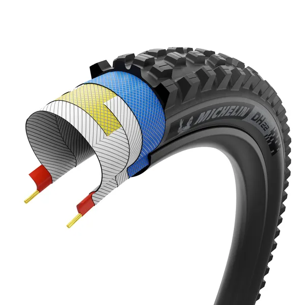 Pneu arrière MICHELIN DH 22 Racing 27,5" x 2,40 - vue 5