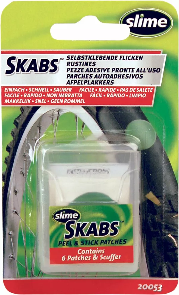 Kit de 6 patchs précollés SLIME Skabs - vue 2