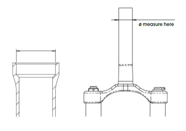 Roulements supérieurs semi-intégrés de jeu de direction BLACK BEARING - vue 4