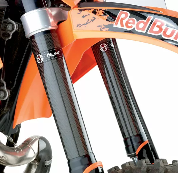 Protège-fourche Moose Offroad Hard-Parts Forkguard carbone - vue 3