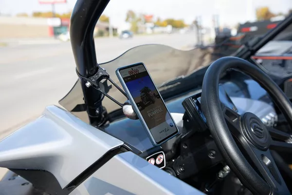 Support de téléphone pour arceau KLOCK WERKS - vue 4