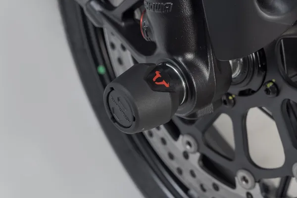 Kit de protections d'axe avant SW-MOTECH - vue 2